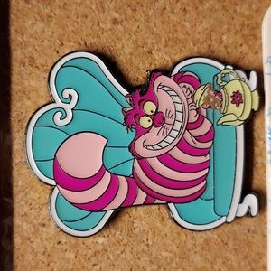 Cheshire cat pin